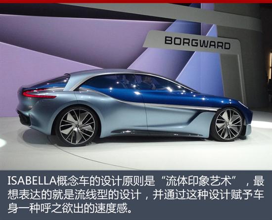 宝沃全新概念车Isabella